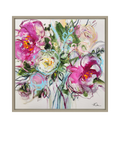 John Lewis framed canvas print Blossoms Whispers 86x86cm, imported from the UK