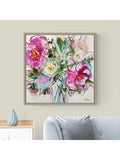 John Lewis framed canvas print Blossoms Whispers 86x86cm, imported from the UK