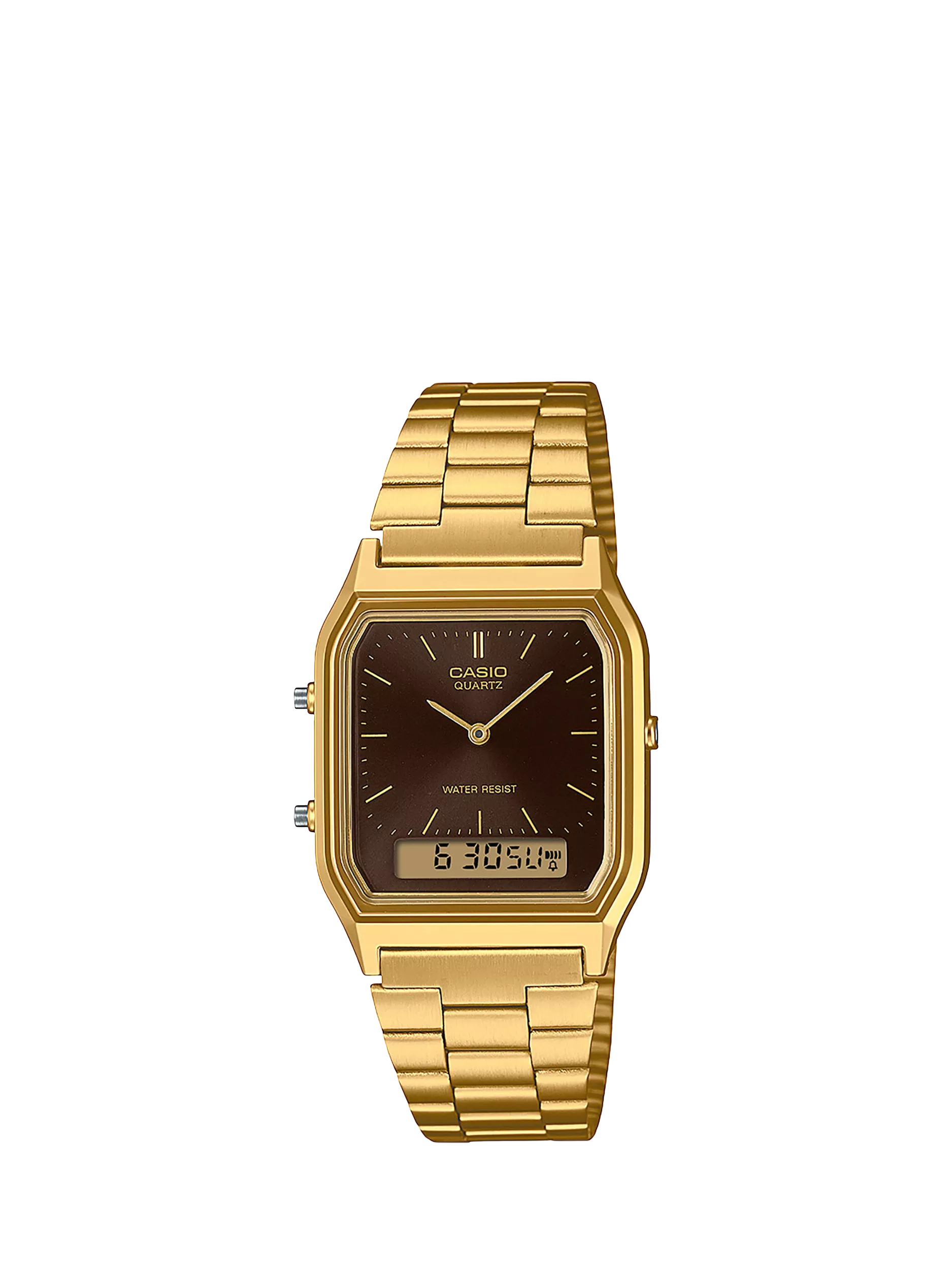 Casio Unisex Vintage Kombinationsarmband Uhr