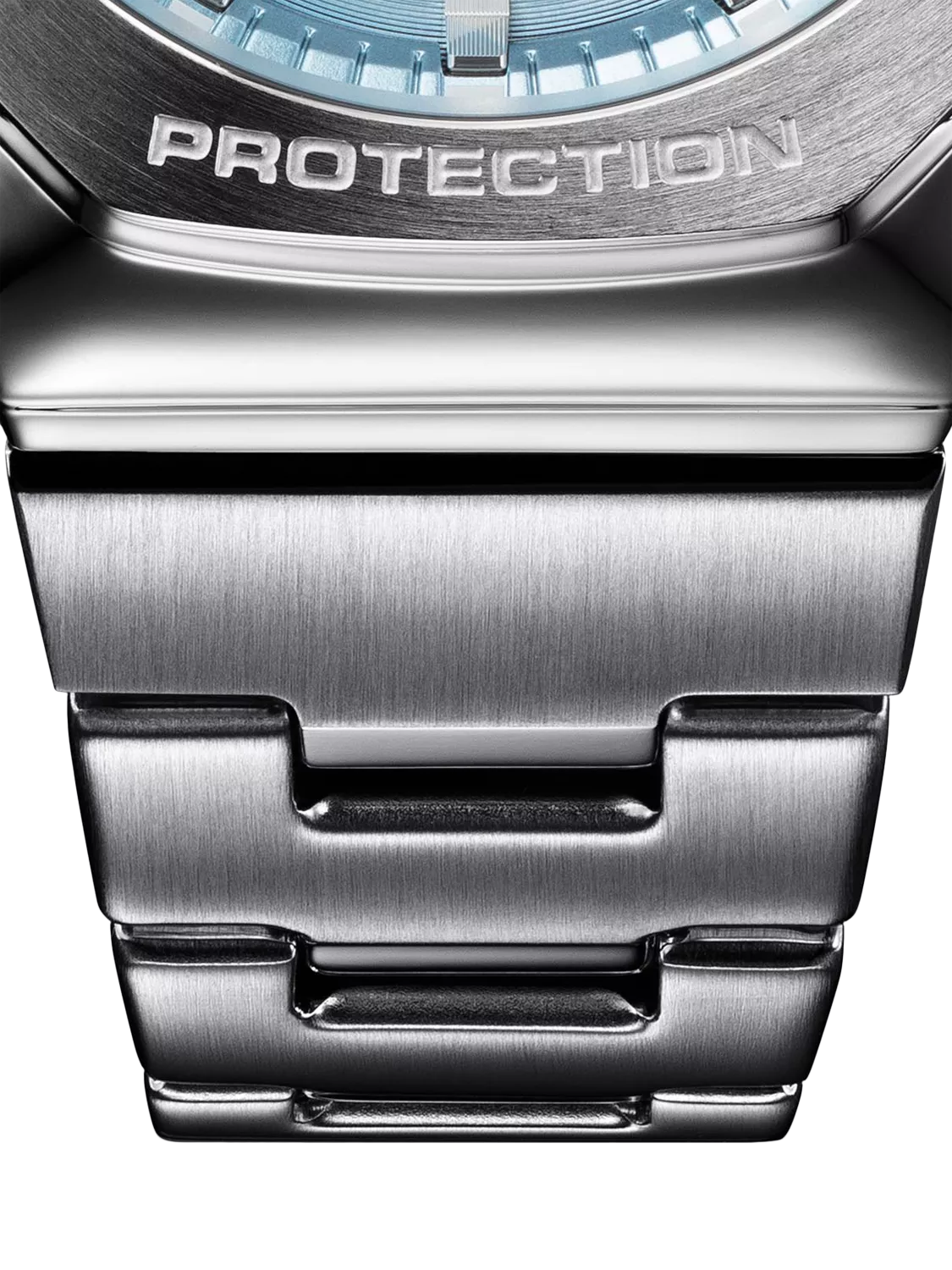 Casio G-SHOCK GM-2110D steel edition watch blue dial (British brand)