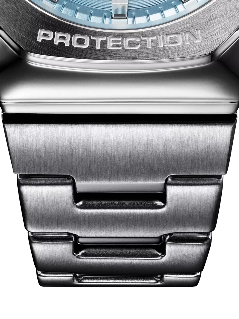 Casio G-SHOCK GM-2110D steel edition watch blue dial (British brand)