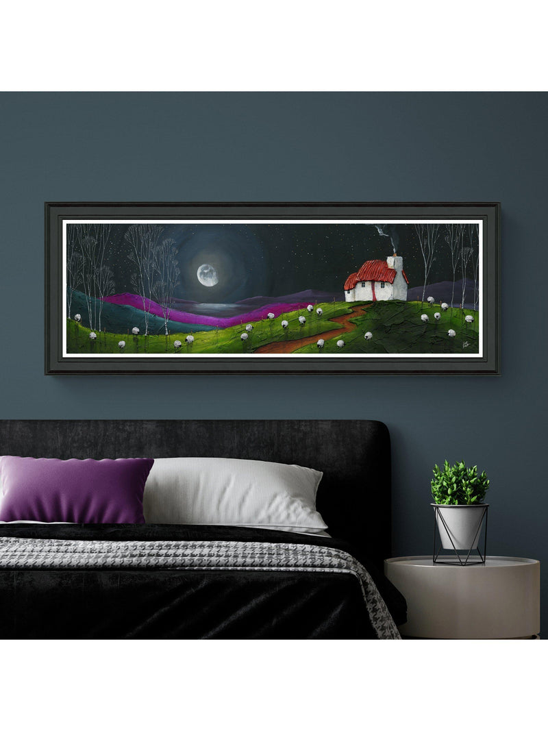 John Lewis framed print Dreaming 49x129cm, UK version