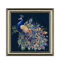 John Lewis peacock framed print 86x86cm - British product
