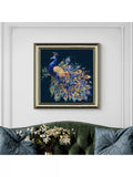 John Lewis peacock framed print 86x86cm - British product