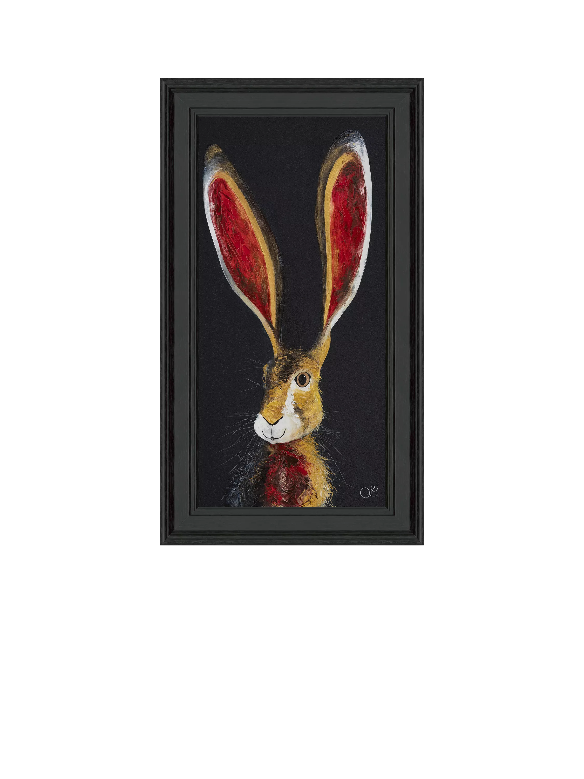 John Lewis 'Lewis' framed print red black 69x39cm, UK version
