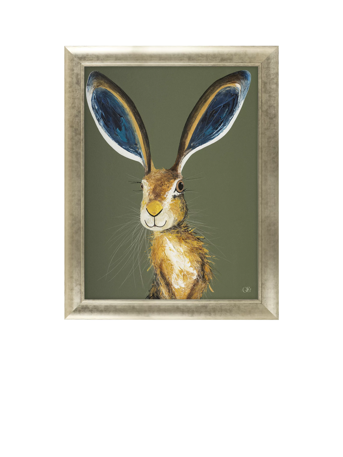 John Lewis Marley framed print green gold 92x72cm, UK version