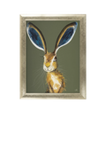 John Lewis Quinn Russell 'Marley' Framed Print, 92 x 72cm, Green/Gold