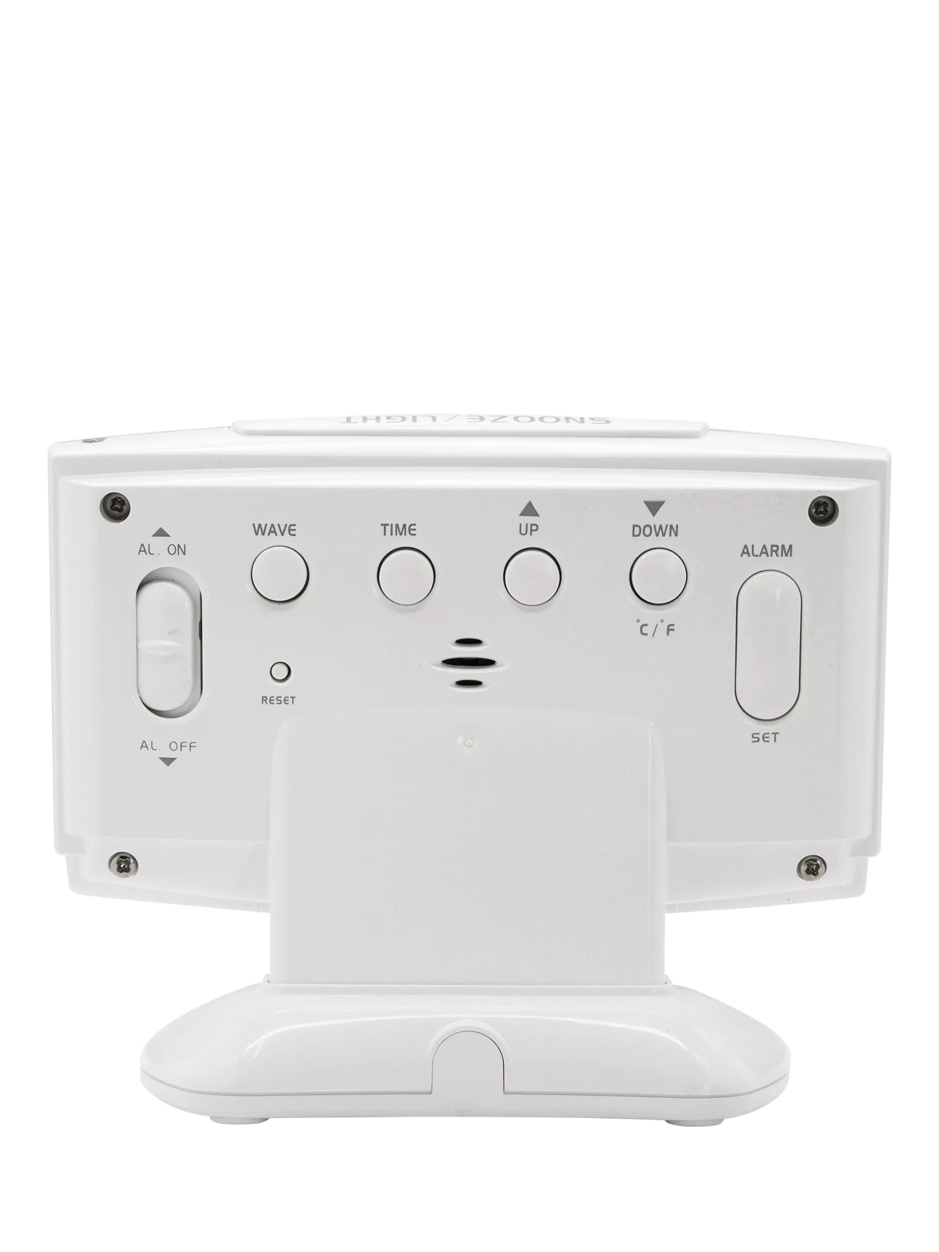 Acctim Integra 2 digital alarm clock white (British brand)