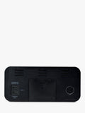 Acctim LED colour changing digital alarm clock black (British brand)
