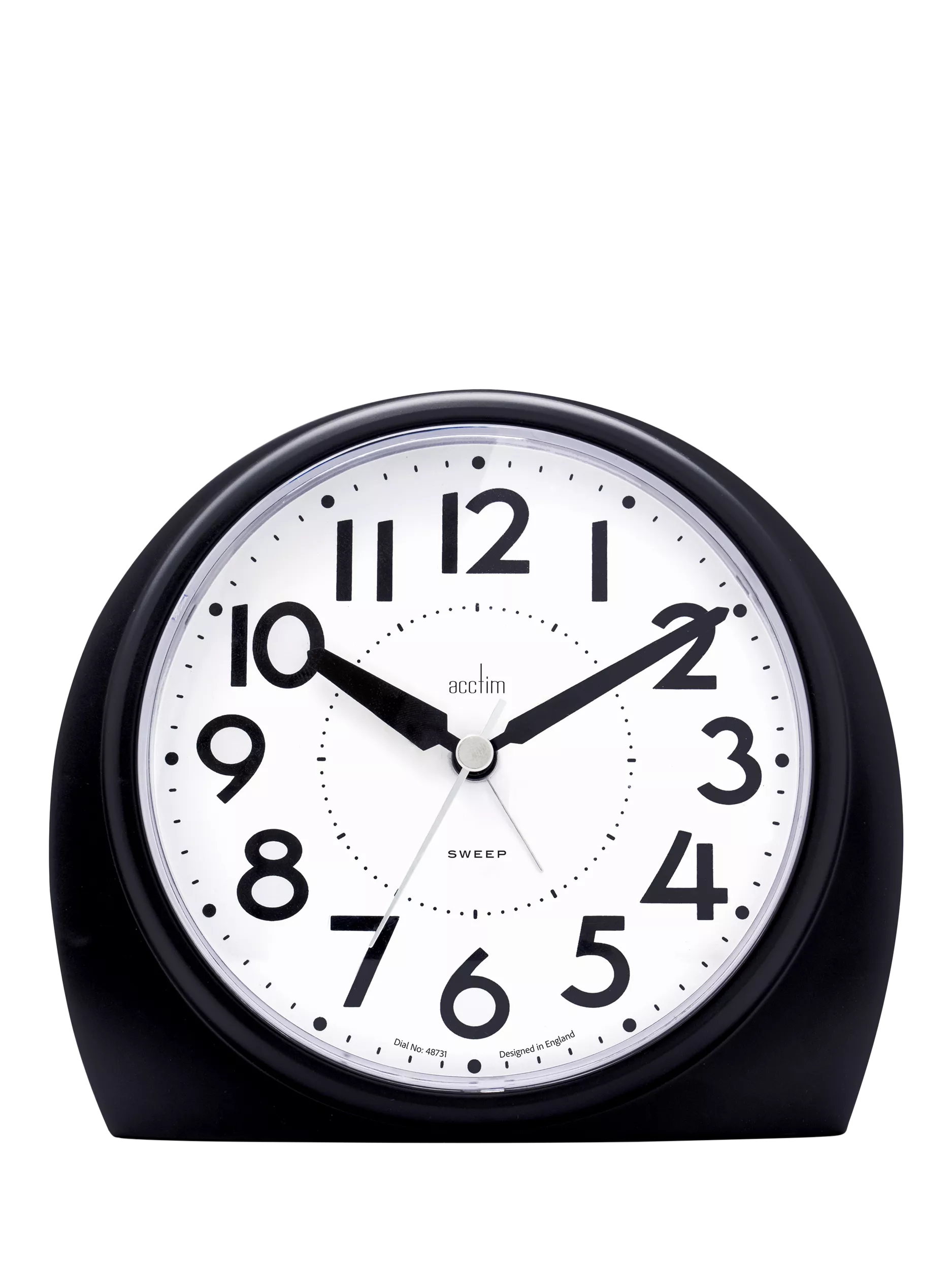 Acctim jumbo alarm clock black - British product