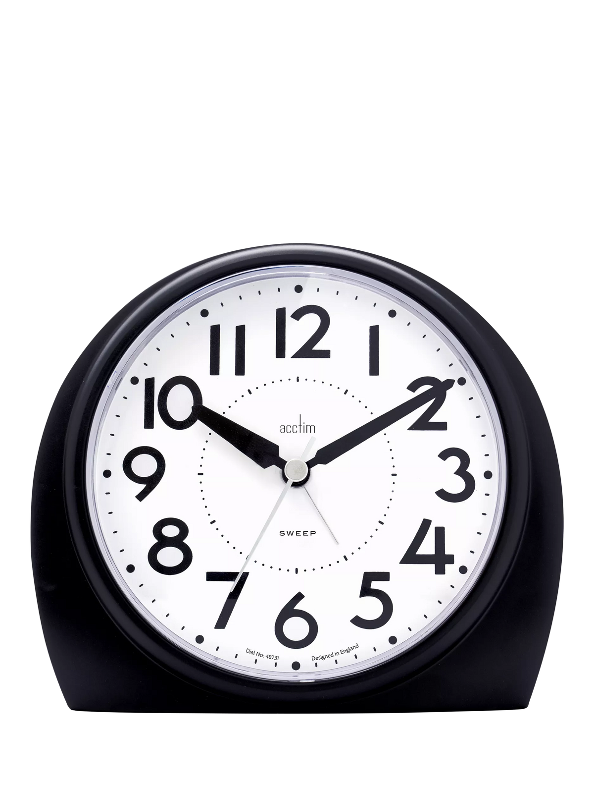 Acctim jumbo alarm clock black - British product