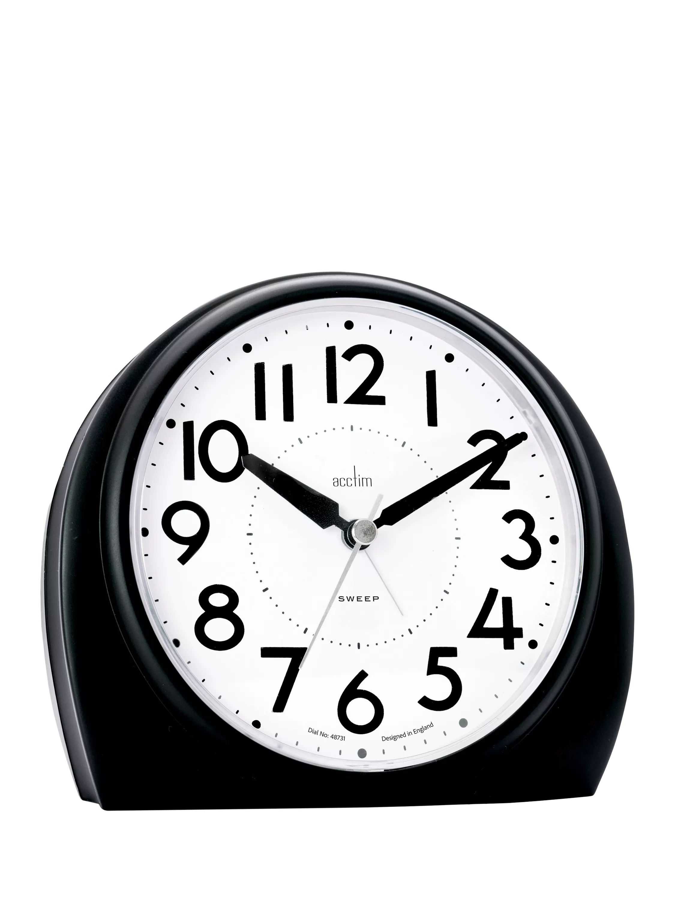 Acctim jumbo alarm clock black - British product