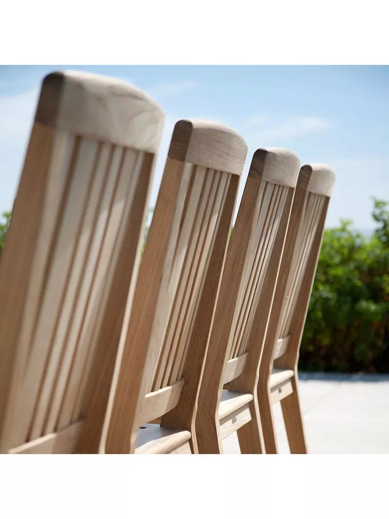 Barlow Tyrie garden dining chair teak, UK version