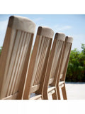 Barlow Tyrie garden dining chair teak, UK version