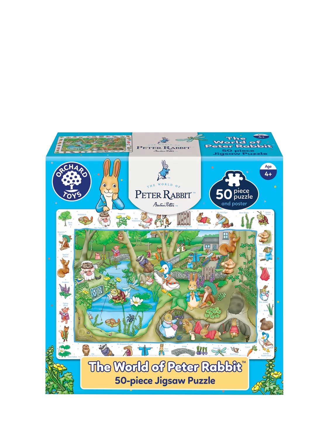 Orchard Toys Peter Rabbit 50 piece jigsaw puzzle (British brand)
