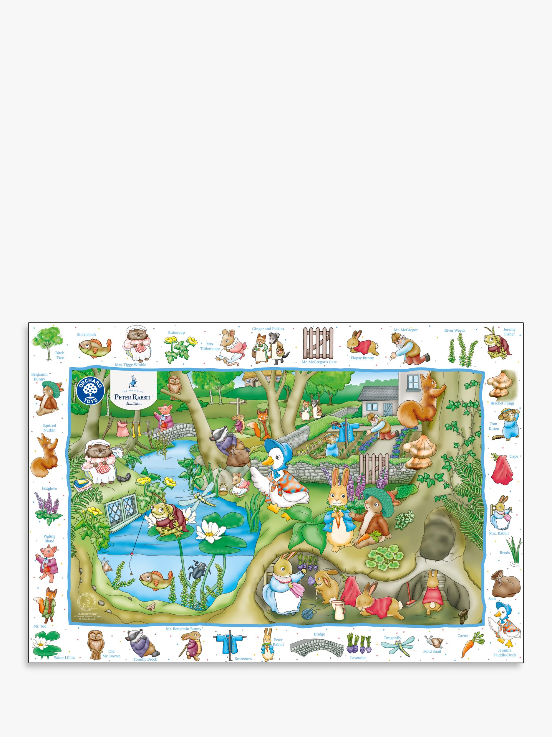 Orchard Toys Peter Rabbit 50 piece jigsaw puzzle (British brand)
