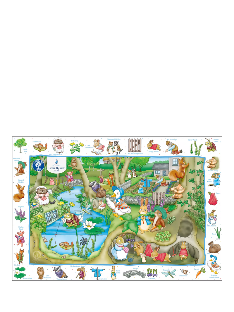 Orchard Toys Peter Rabbit 50 piece jigsaw puzzle (British brand)