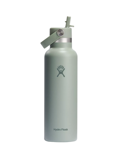 John Lewis Hydro Flask Double Wall Vacuum Insulated Stainless Steel Flip Straw Drinks Bottle 621ml- Buy online at McGrocer