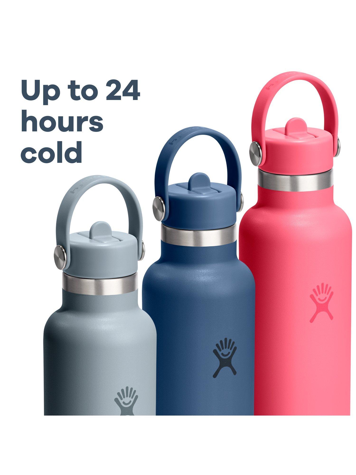 Hydro Flask drinks bottle flip straw 621ml - British product
