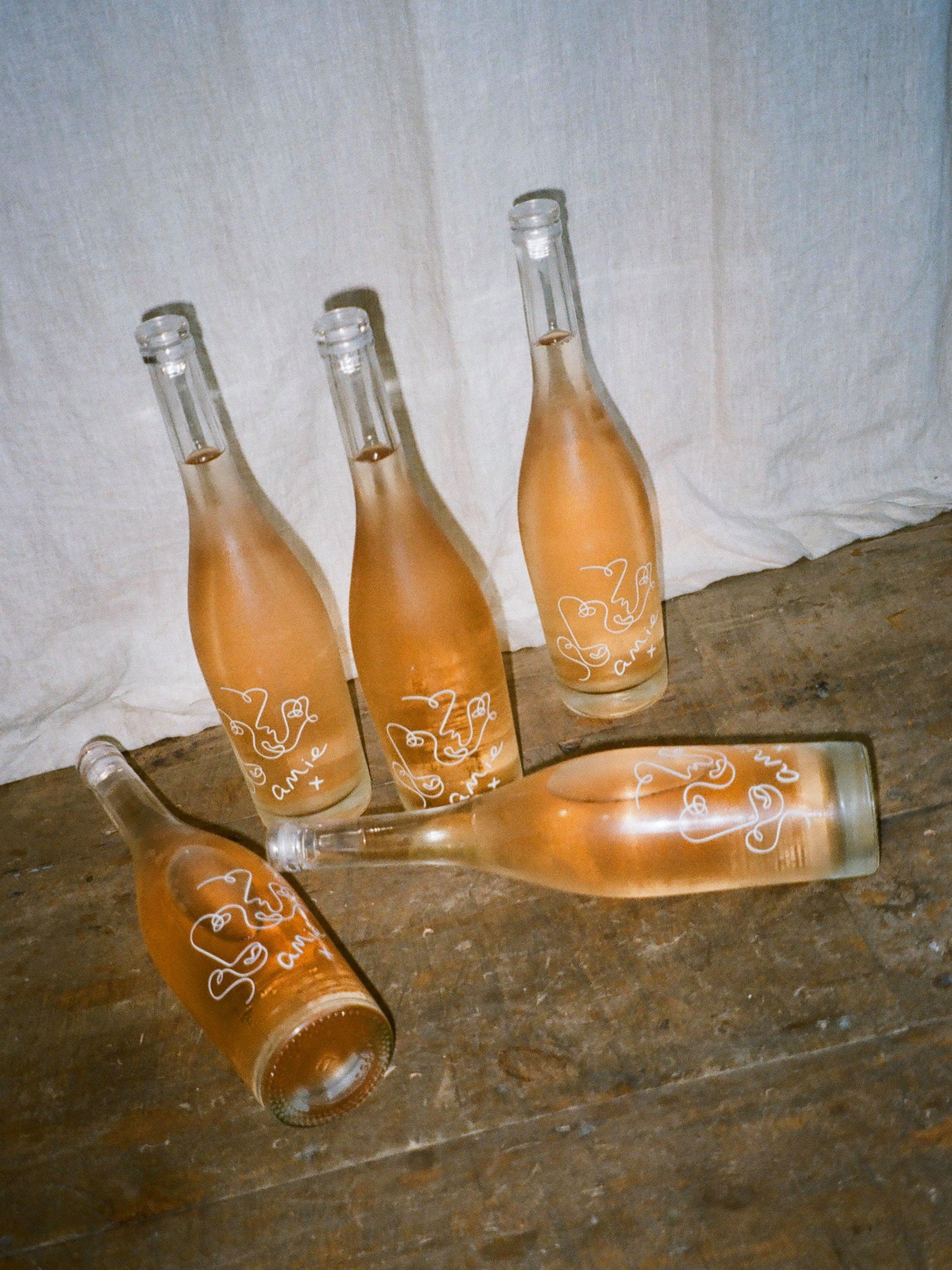 Amie organic rosé wine 75cl with UK delivery - British product