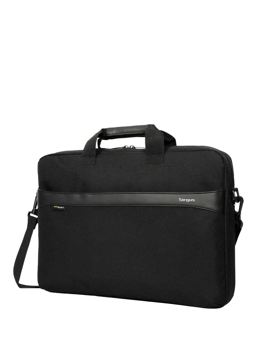 Targus GeoLite EcoSmart Slim Briefcase 14 inch black, imported from the UK