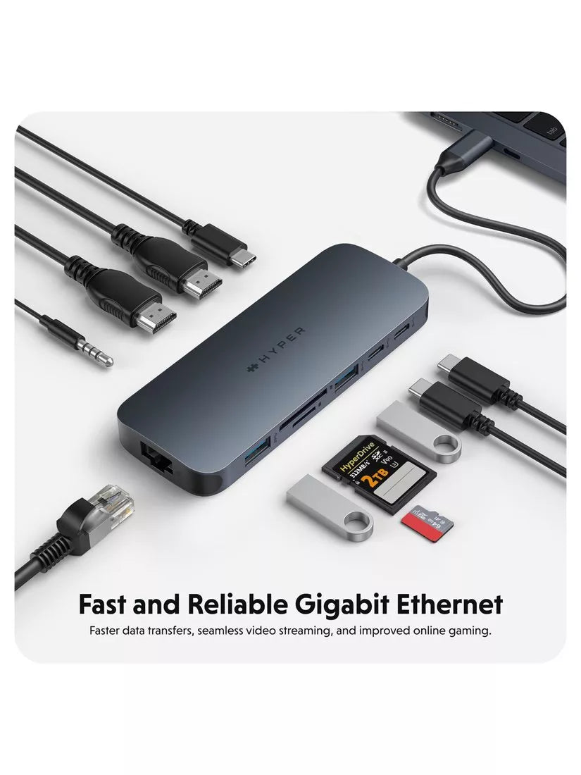 Targus USB-C hub 11 Port, imported from the UK