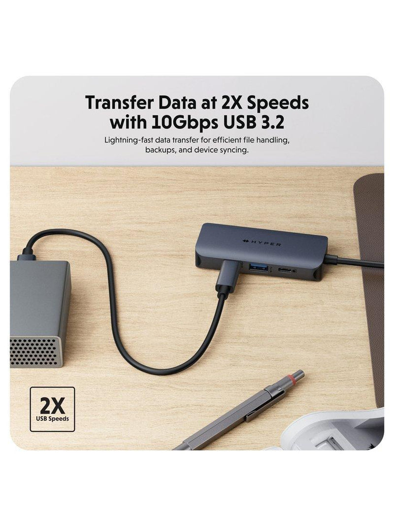 Targus HyperDrive Next 4 Port USB-C Hub, UK version