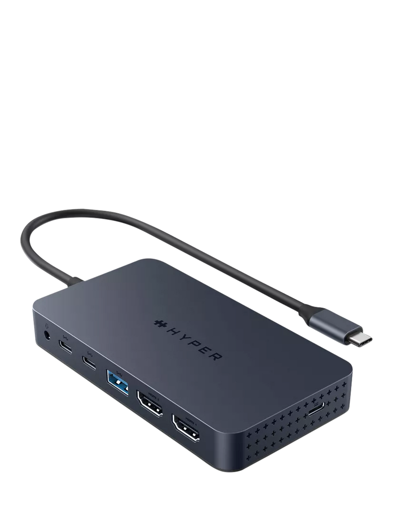 Targus HyperDrive Next Dual 4K HDMI 7-port USB-C hub, UK version