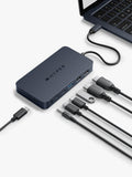 Targus HyperDrive Next Dual 4K HDMI 7-port USB-C hub, UK version