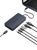 Targus HyperDrive Next Dual 4K HDMI 7-port USB-C hub, UK version