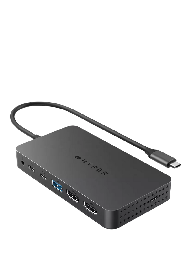 Targus HyperDrive Next Dual 4K HDMI 7-port USB-C hub, UK version