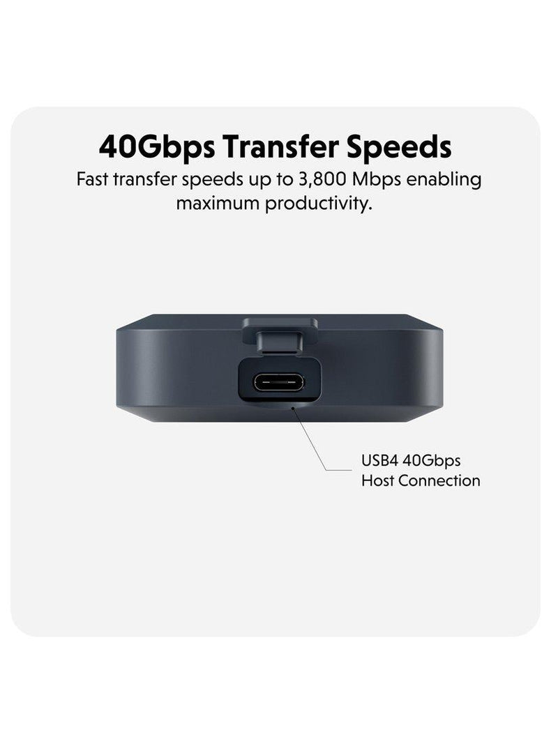 Targus HyperDrive Next USB4 NVMe SSD enclosure - UK version