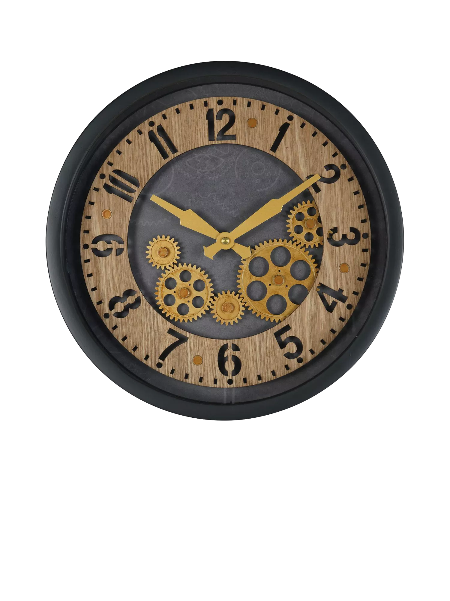 Libra Interiors Palladium wall clock 32.8cm (British brand)
