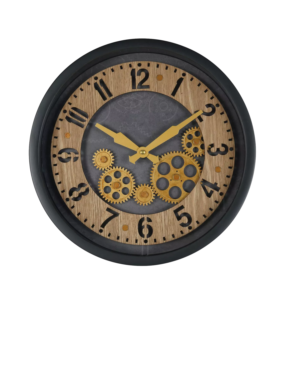 Libra Interiors Palladium wall clock 32.8cm (British brand)