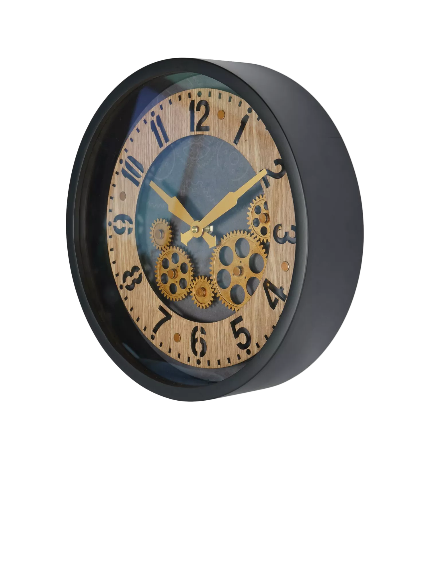 Libra Interiors Palladium wall clock 32.8cm (British brand)