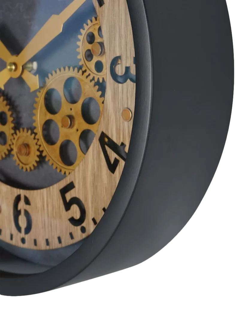 Libra Interiors Palladium wall clock 32.8cm (British brand)