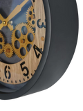 Libra Interiors Palladium wall clock 32.8cm (British brand)