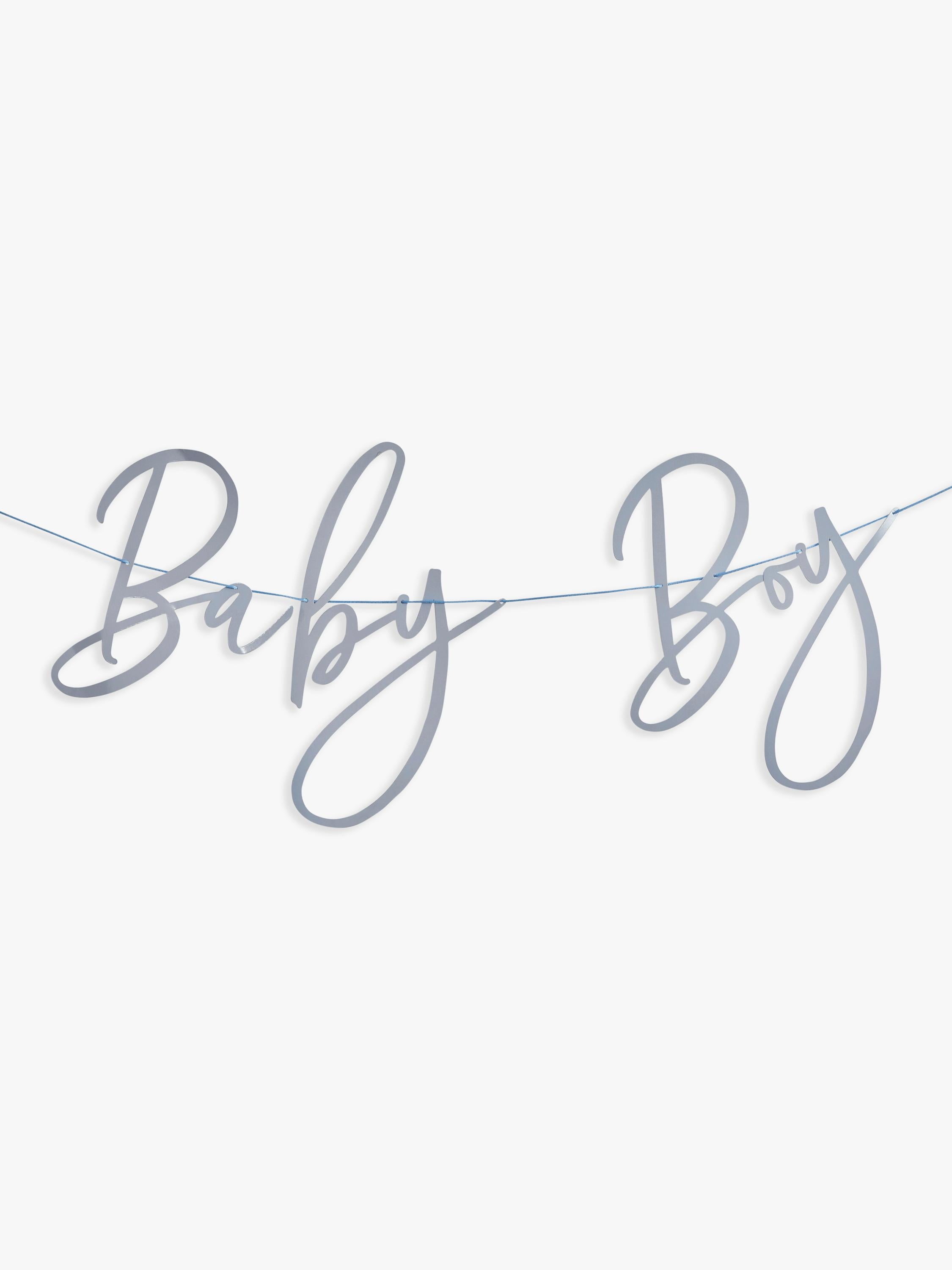 Decorative Baby Boy Banner for Baby Showers