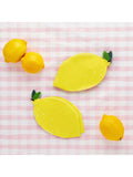 Hootyballoo lemon paper napkins pack of 16, UK version
