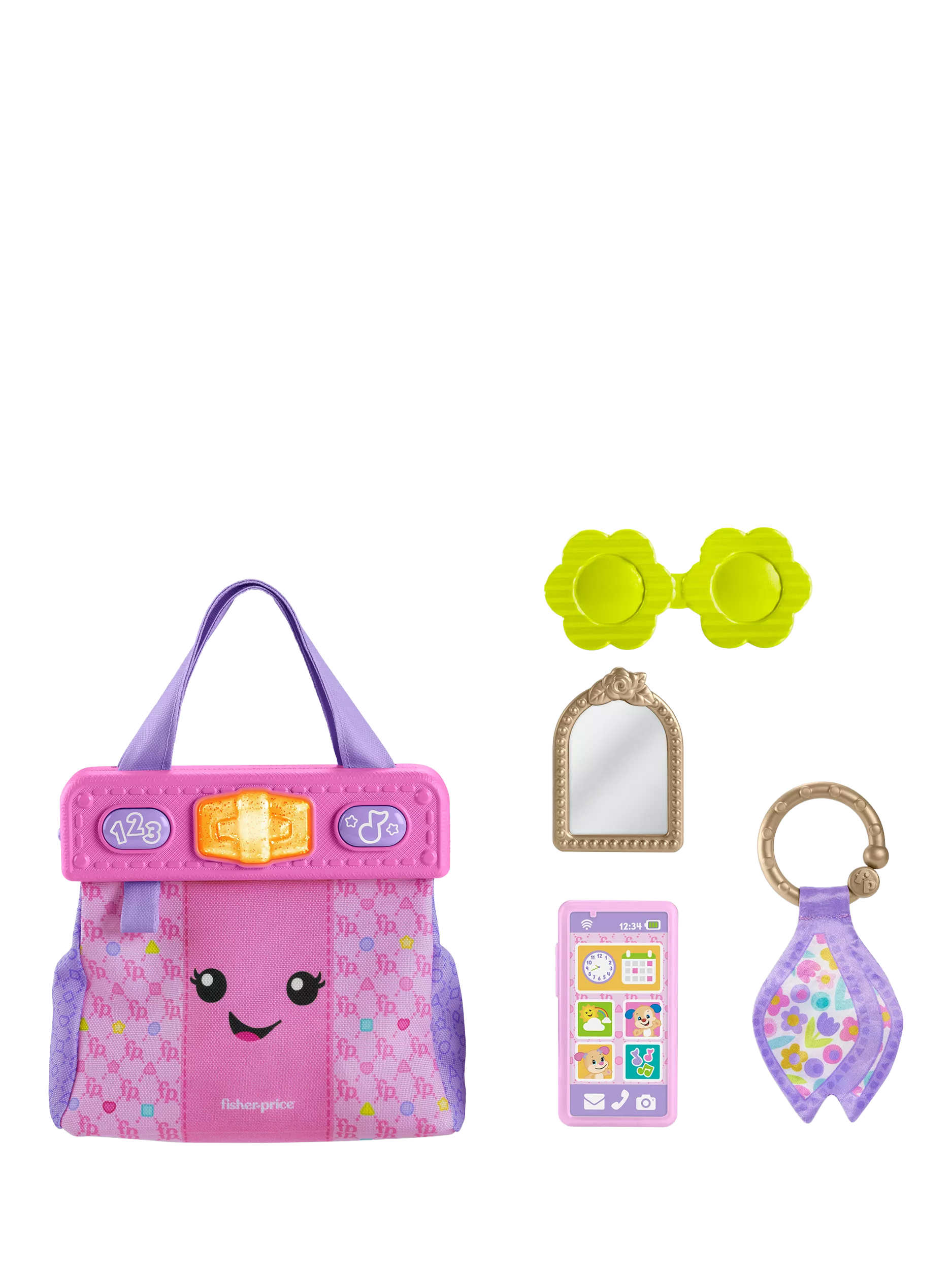 Fisher-Price Laugh & Learn learning purse baby toy imported from the UK