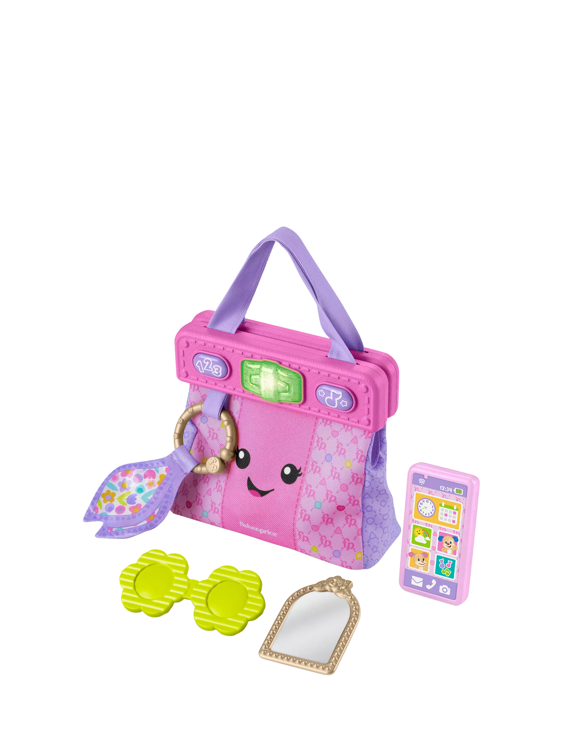 Fisher-Price Laugh & Learn learning purse baby toy imported from the UK
