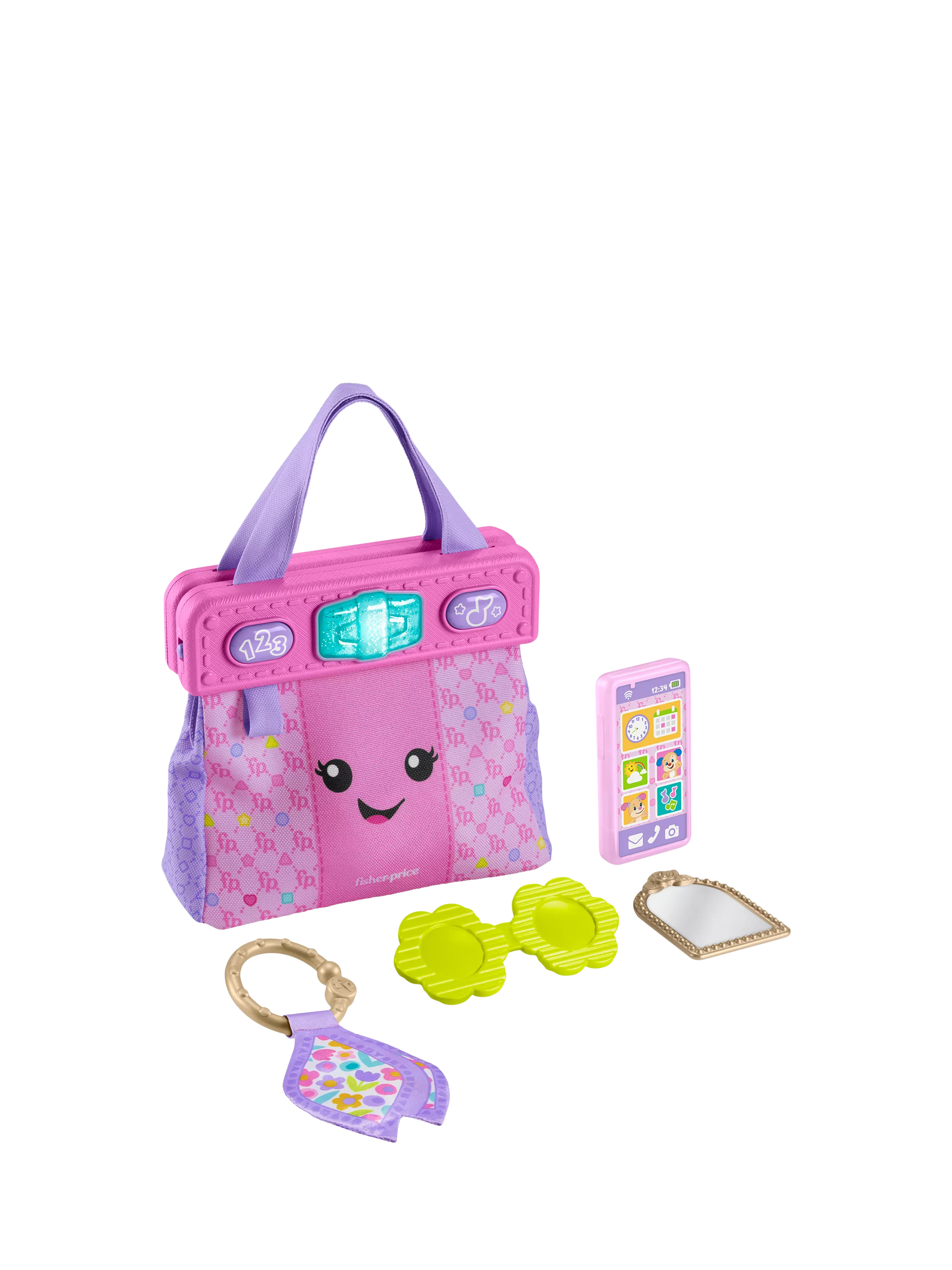 Fisher-Price Laugh & Learn learning purse baby toy imported from the UK