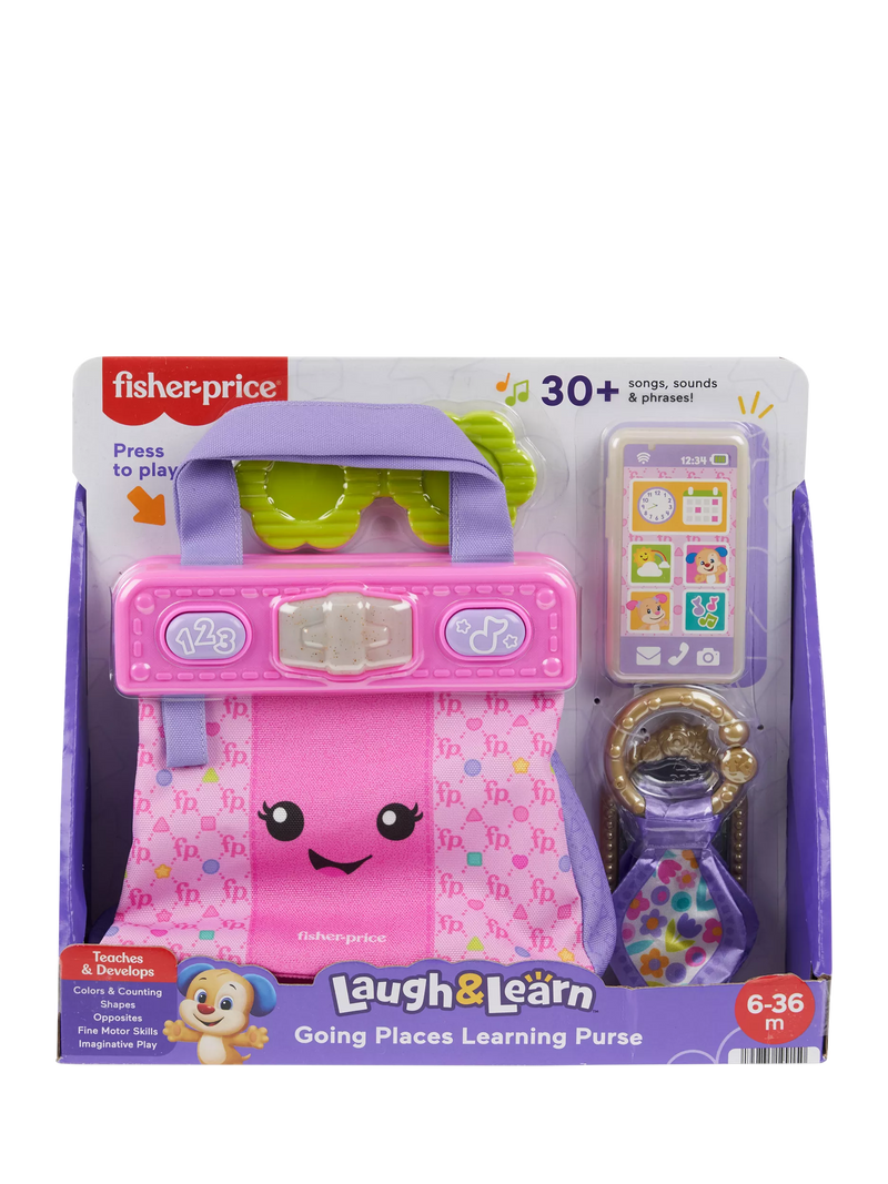 Fisher-Price Laugh & Learn learning purse baby toy imported from the UK