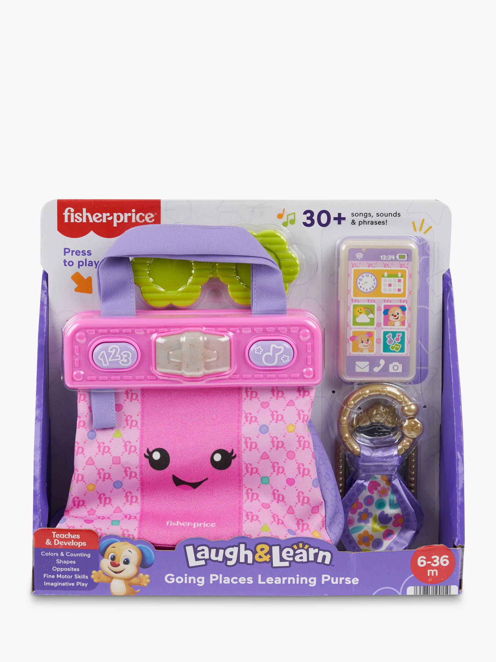 Fisher-Price Laugh & Learn learning purse baby toy imported from the UK