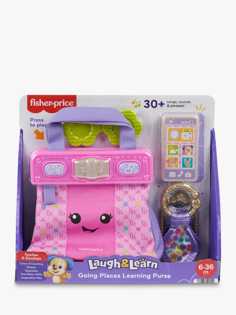Fisher-Price Laugh & Learn learning purse baby toy imported from the UK