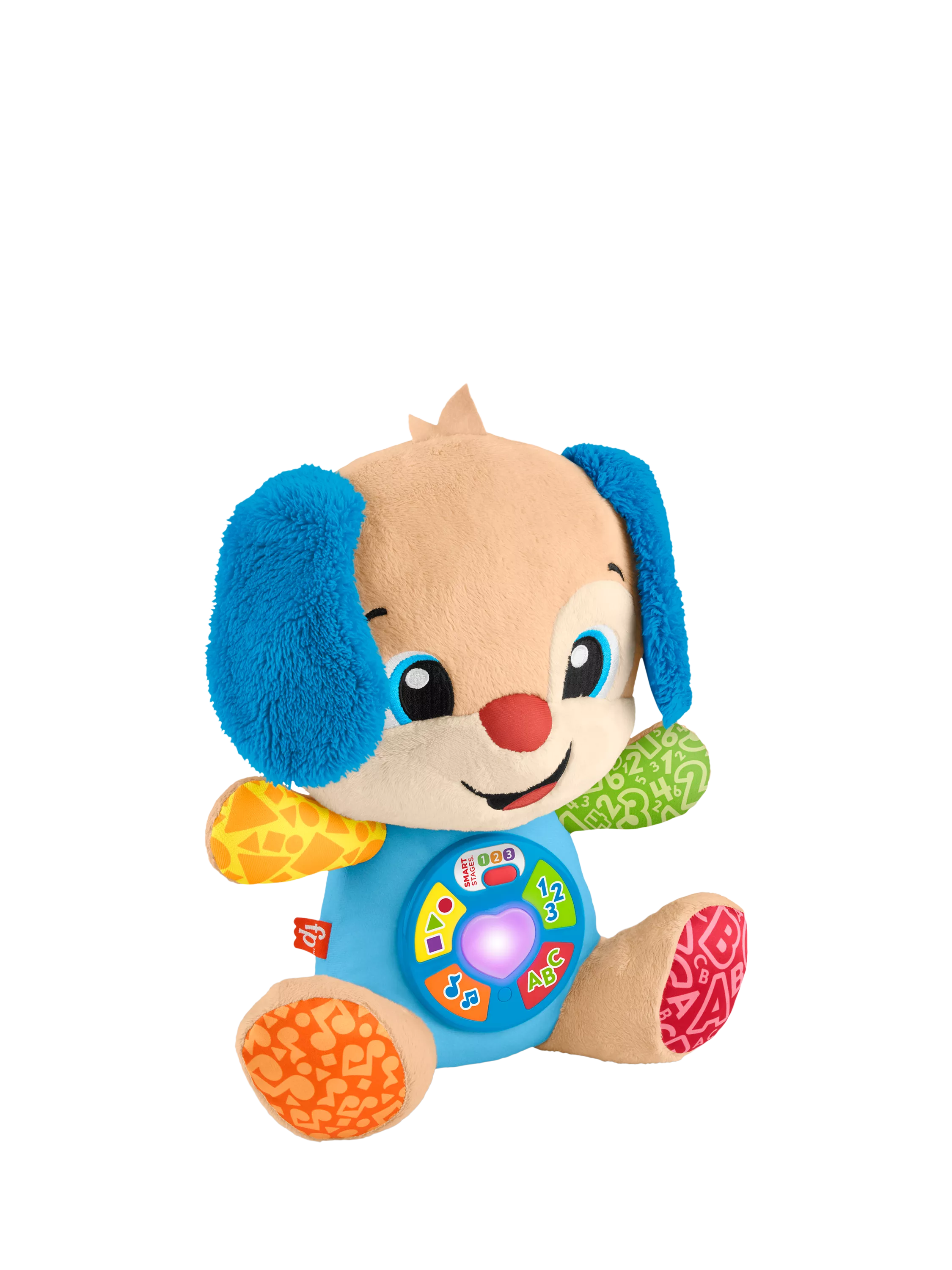 Fisher-Price Smart Stages Puppy plush musical toy - British product
