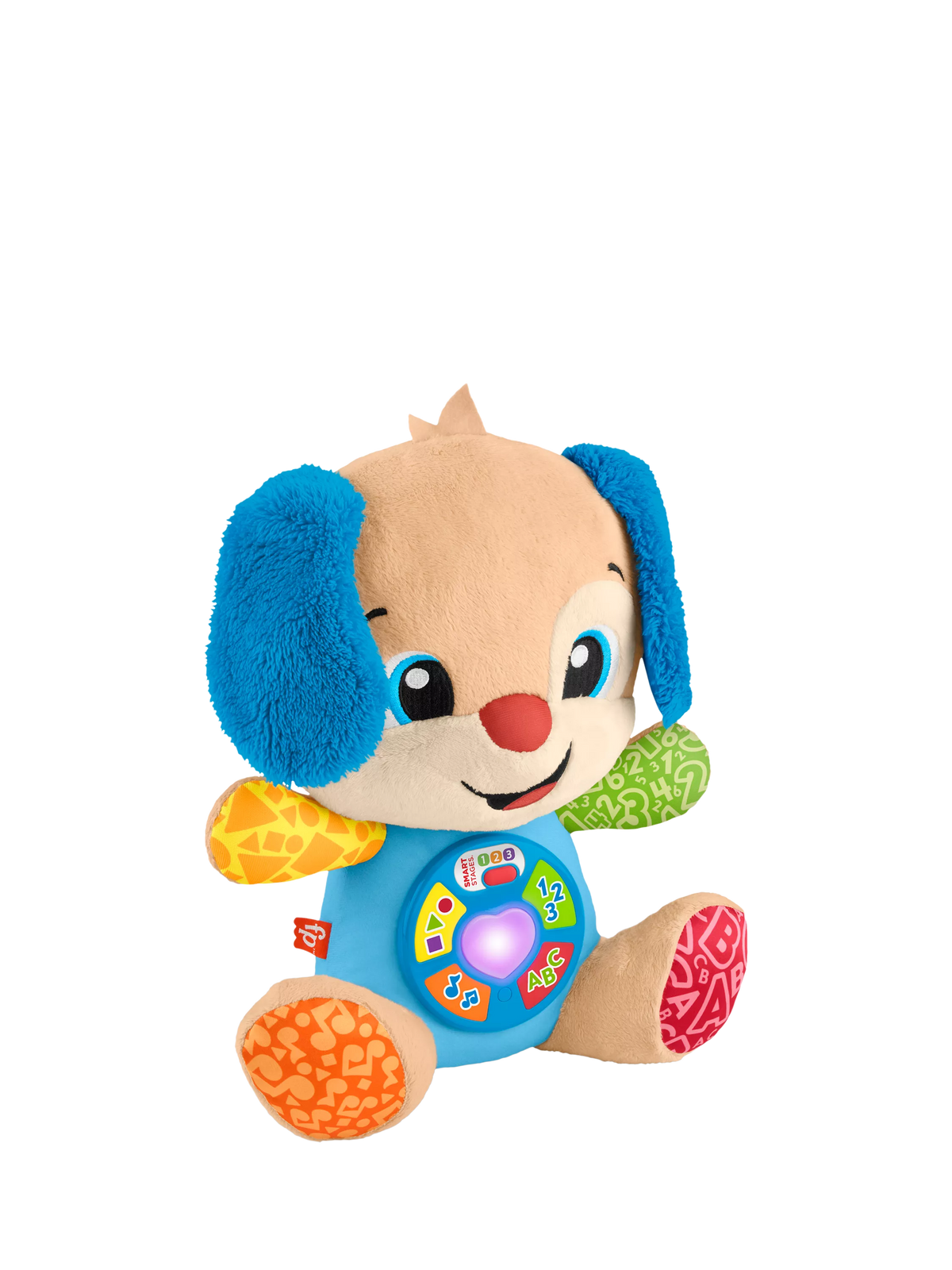 Fisher-Price Smart Stages Puppy plush musical toy - British product