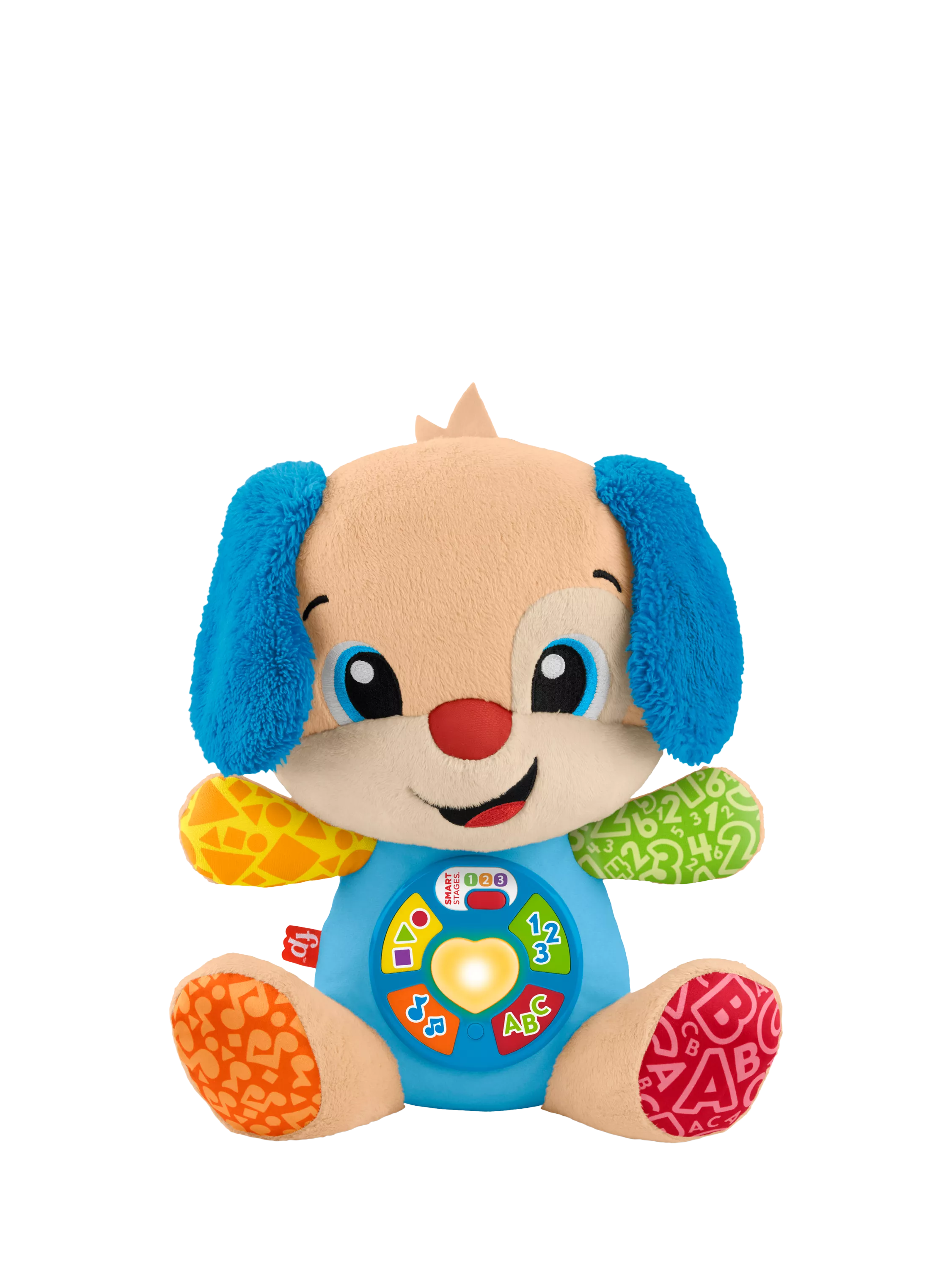 Fisher-Price Smart Stages Puppy plush musical toy - British product