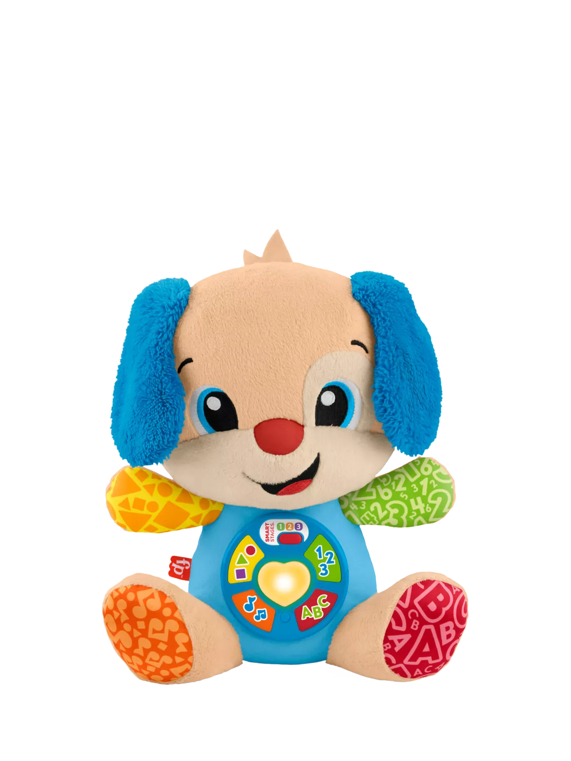 Fisher-Price Smart Stages Puppy plush musical toy - British product