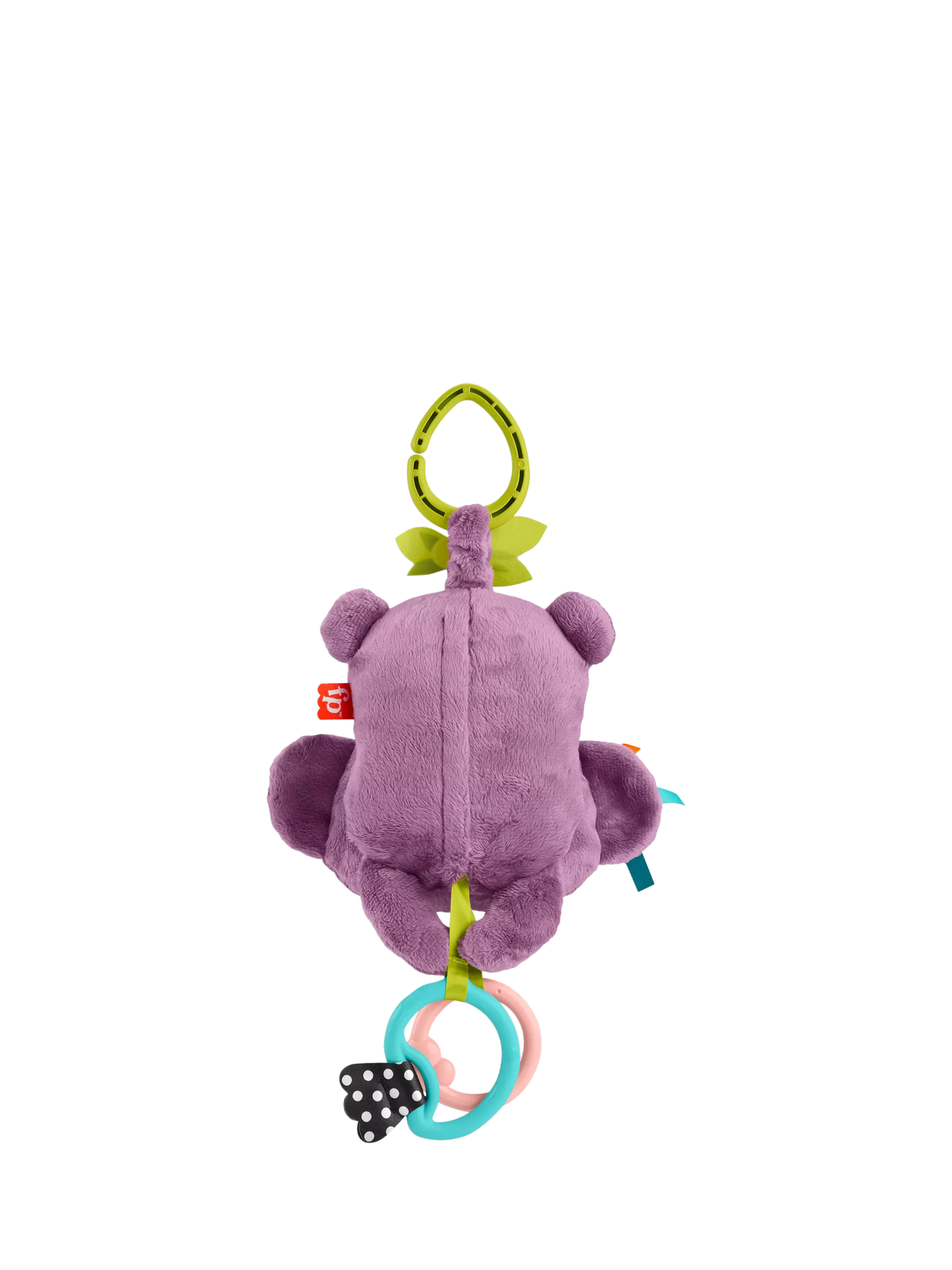 Fisher-Price Purple Monkey baby activity stroller toy, UK version